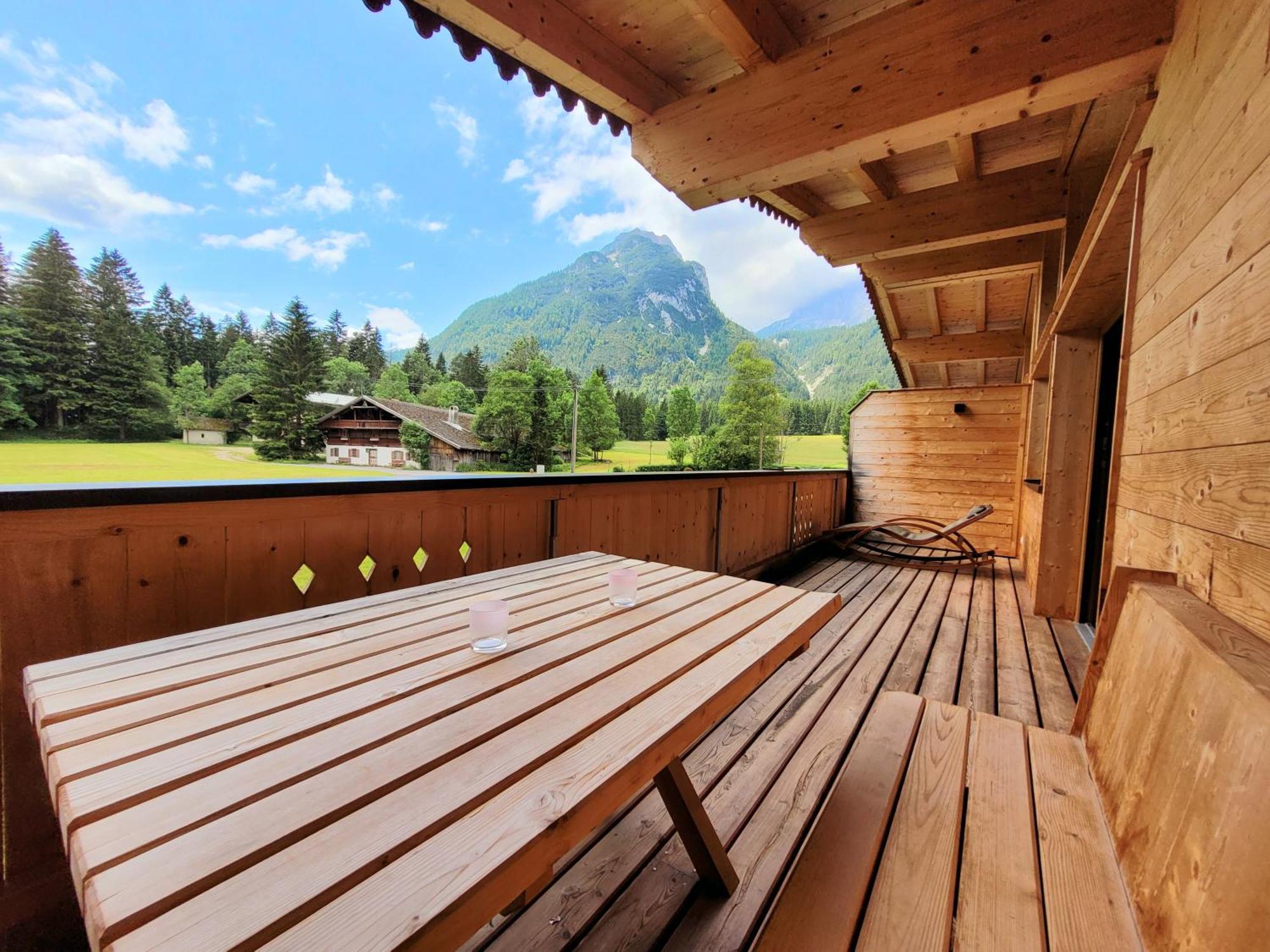 Alpenchalet Im Leutaschtal Екстериор снимка
